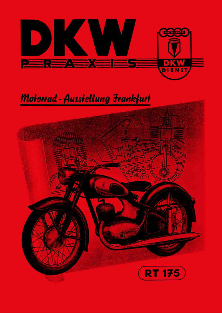 DKW RT175 RT250/2 RT175S RT200S RT250S Werkstatthandbuch, Buchcover