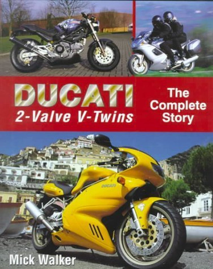 Ducati 2-valve V-twins - The Complete Story - gedrucktes Buch zum Bestpreis! - verwuester.net