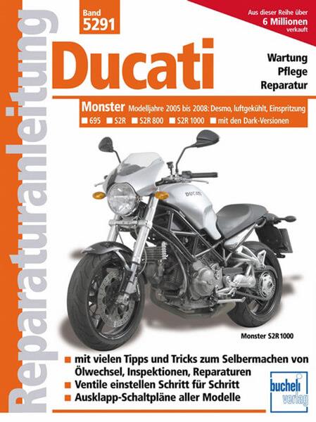 Ducati Monster - Reparaturbuch - gedrucktes Buch zum Bestpreis! - verwuester.net