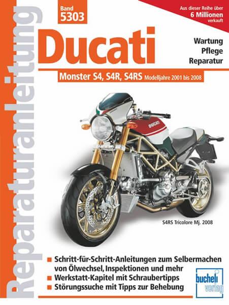 Ducati Monster - Reparaturbuch - gedrucktes Buch zum Bestpreis! - verwuester.net