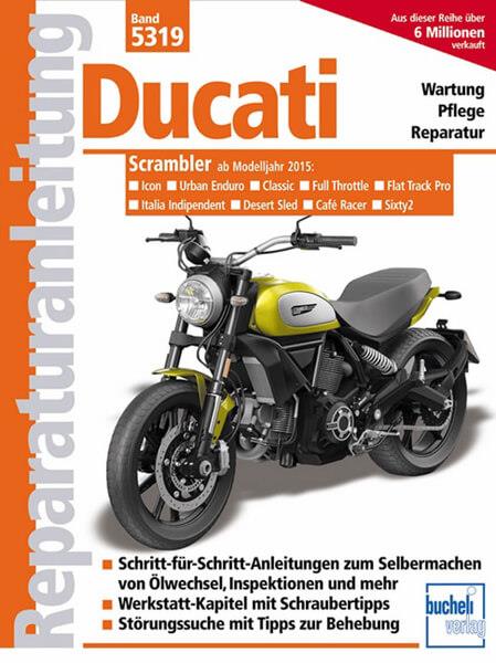 Ducati Scrambler - Reparaturbuch - gedrucktes Buch zum Bestpreis! - verwuester.net