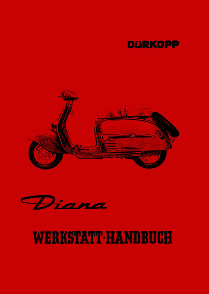 Dürkopp Diana 200 Werkstatthandbuch, Buchcover
