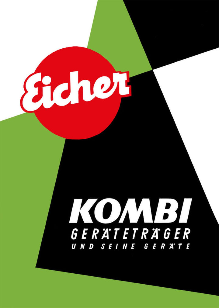 Eicher Kombi Geräteträger und seine Geräte Betriebsanleitung, Buchcover