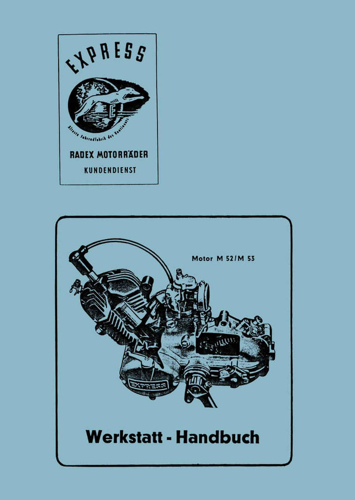 Express M52 und M53 Reparaturanleitung, Buchcover