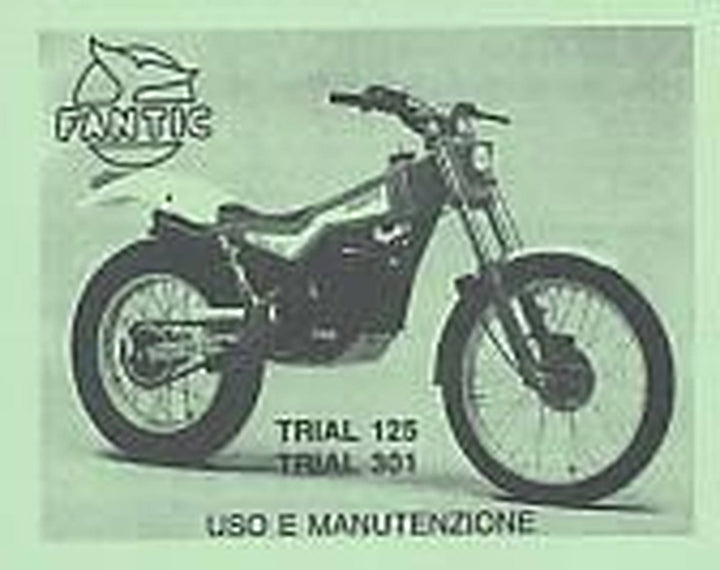 Fantic Trial 125 und 301 Uso e Manutenzione, Buchcover