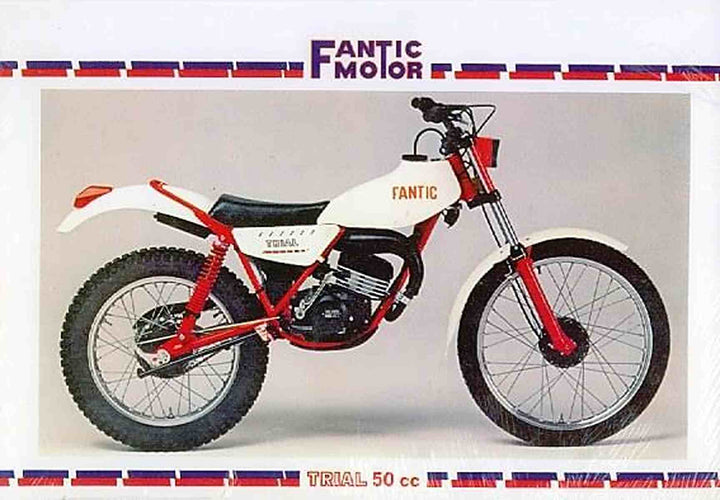 Fantic Trial 50 ccm, Ersatzteilkatalog, Buchcover