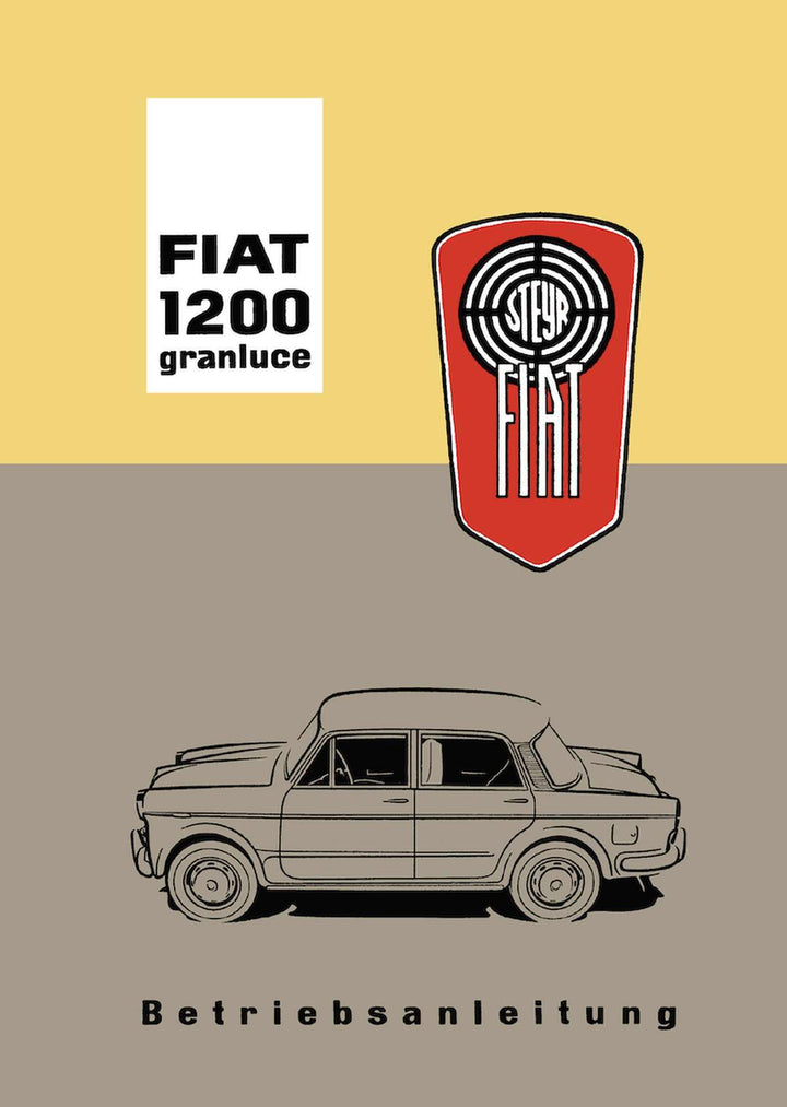 Fiat 1200 Granluce Betriebsanleitung, Buchcover