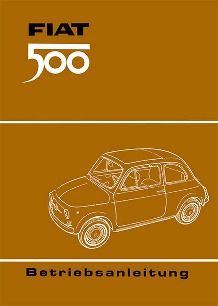 Fiat 500 & 500L Betriebsanleitung, Buchcover