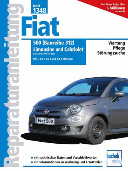 Fiat 500 Reparaturbuch - gedrucktes Buch zum Bestpreis! - verwuester.net