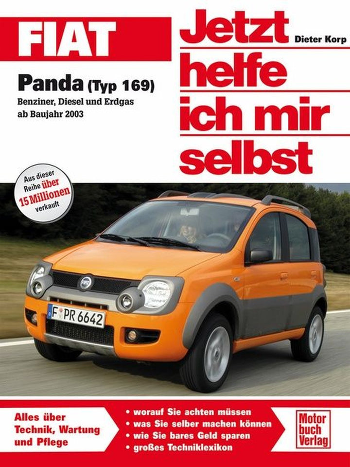 Fiat Panda (Typ 169) Reparaturbuch, Buchcover