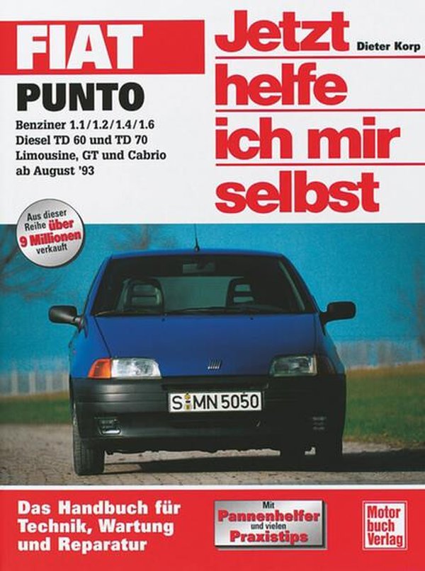 Fiat Punto Reparaturbuch - gedrucktes Buch zum Bestpreis! - verwuester.net