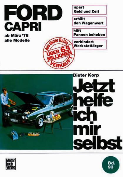 Ford Capri alle Modelle ab März 1978 Reparaturbuch - gedrucktes Buch zum Bestpreis! - verwuester.net