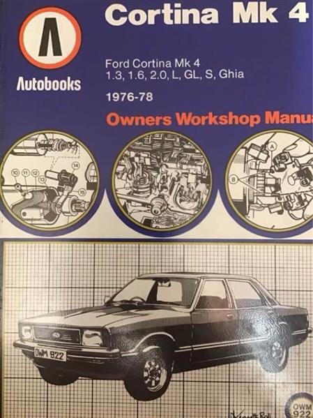 Ford Cortina Mk 4 1976-78 Autobook - gedrucktes Buch zum Bestpreis! - verwuester.net