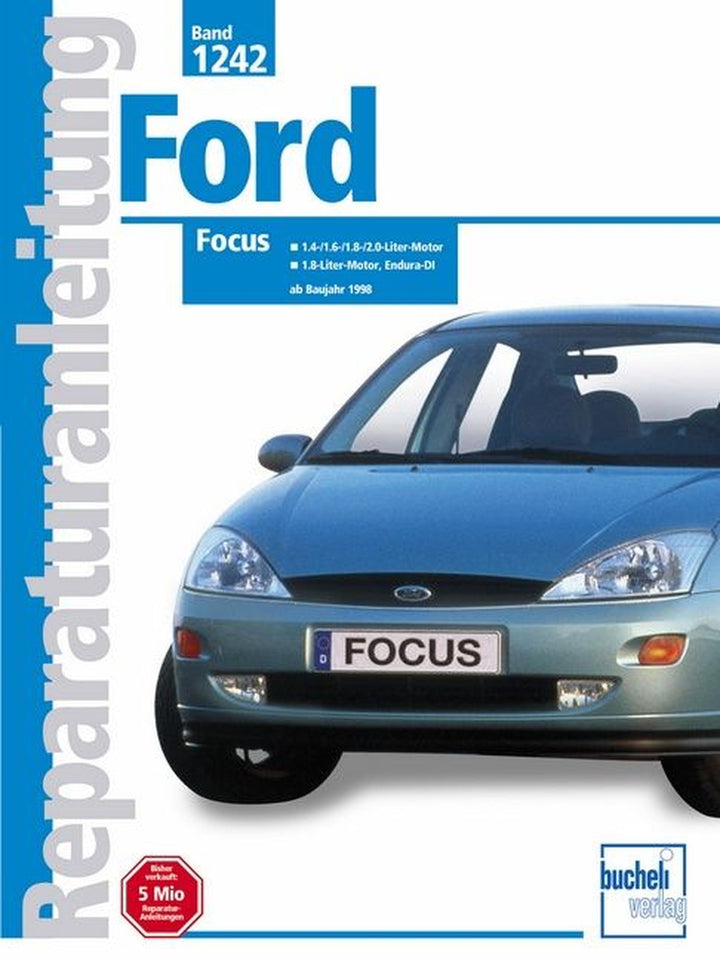 Ford Focus ab 1998 - Reparaturbuch, Buchcover