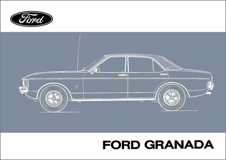 Ford Granada Betriebsanleitung, Buchcover