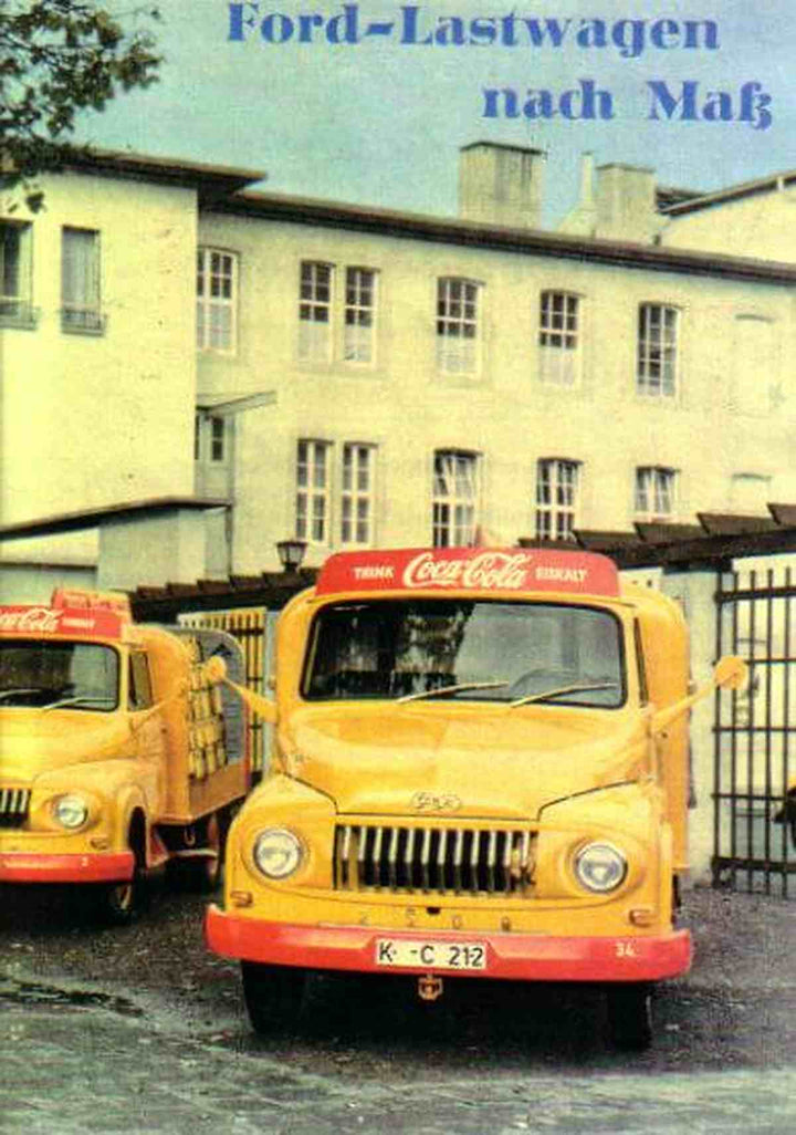 Ford Lastwagen nach Maß Prospekt, Buchcover