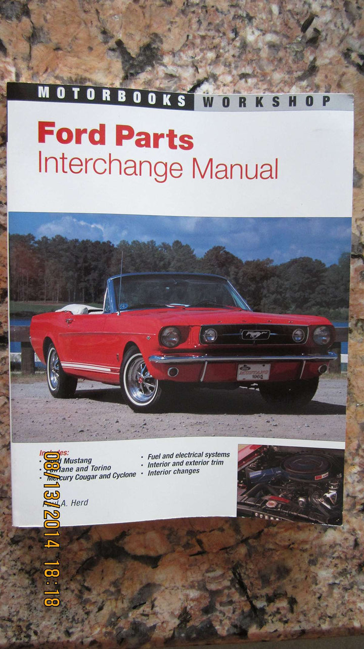 Ford Parts Interchange Manual - gedrucktes Buch zum Bestpreis! - verwuester.net
