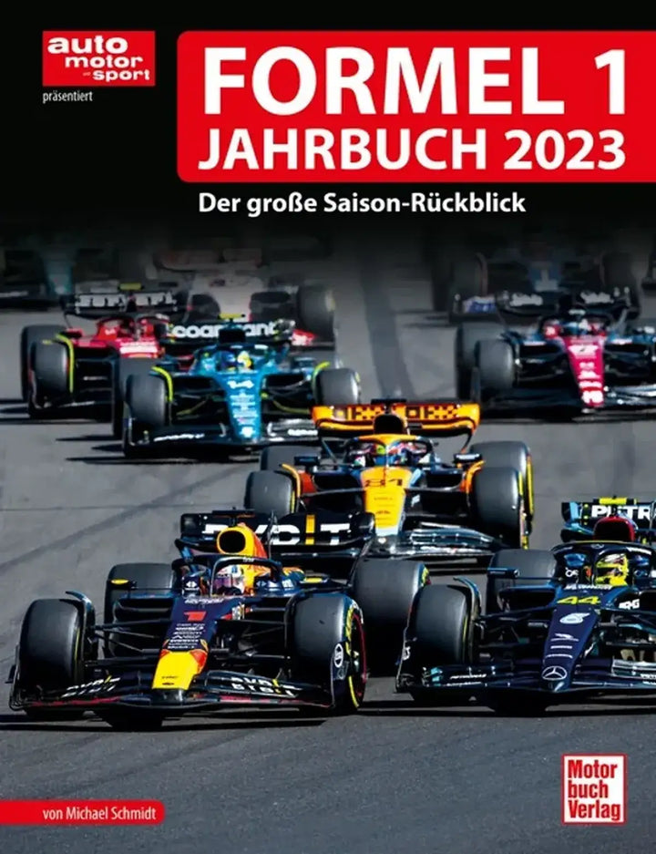 Formel 1 Jahrbuch 2023, Saisonrückblick mit allen Rennen, Teams und Fahrern - gedrucktes Buch zum Bestpreis! - verwuester.net