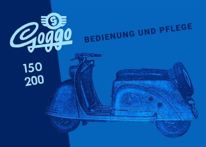 Glas Goggo 150 und 200 Betriebsanleitung, Buchcover