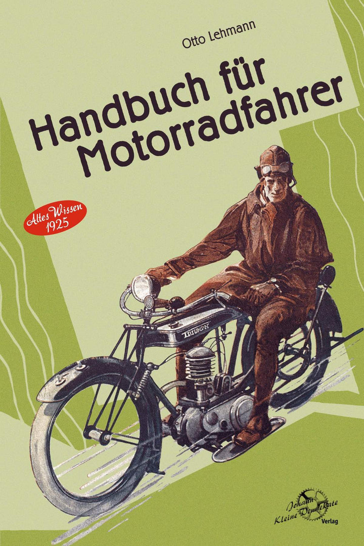 Handbuch für Motorradfahrer - Altes Wissen 1925, Buchcover