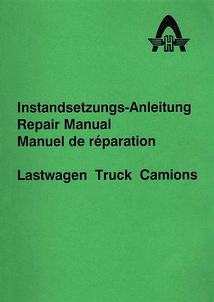 Hanomag Matador Lastwagen Reparaturanleitung, Buchcover