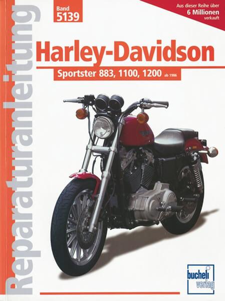 Harley-Davidson Sportster 883, 1100, 1200 - Reparaturbuch - gedrucktes Buch zum Bestpreis! - verwuester.net