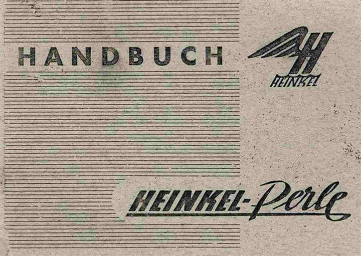 Heinkel Perle Betriebsanleitung, Buchcover