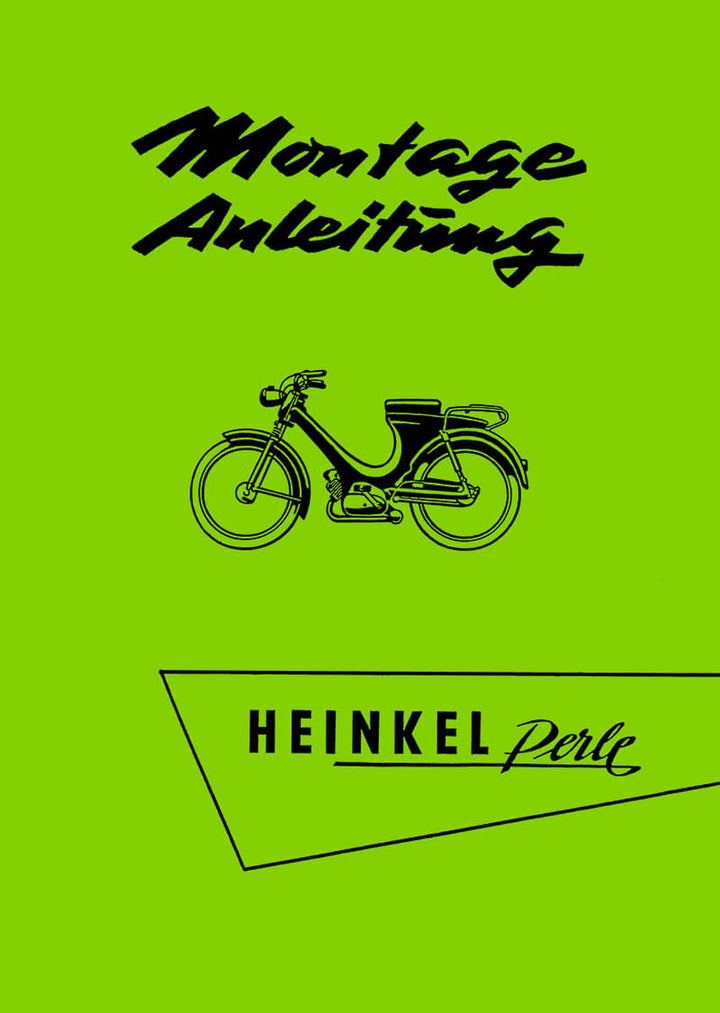 Heinkel Perle Reparaturanleitung, Buchcover