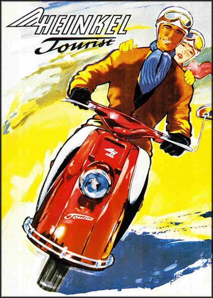 Heinkel Tourist Poster, Poster-Motiv