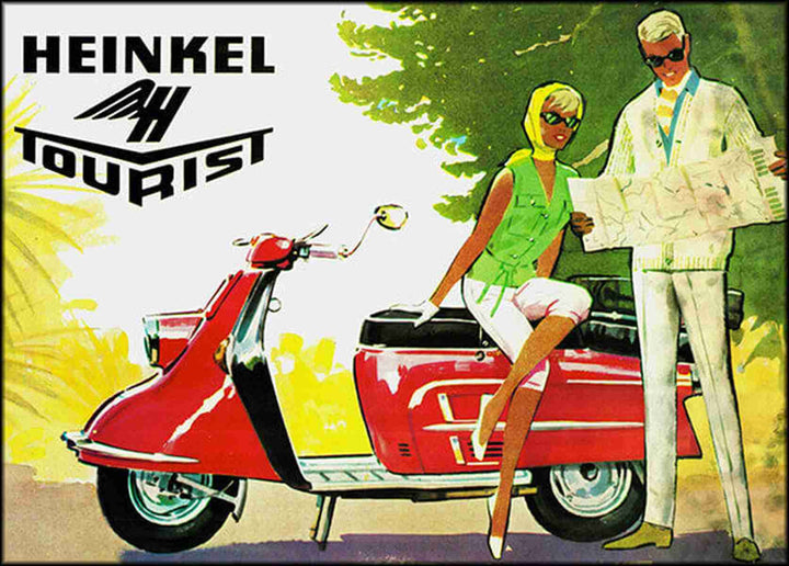 Heinkel Tourist Poster, Poster-Motiv