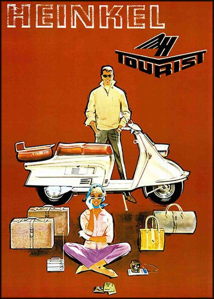 Heinkel Tourist Poster, Poster-Motiv
