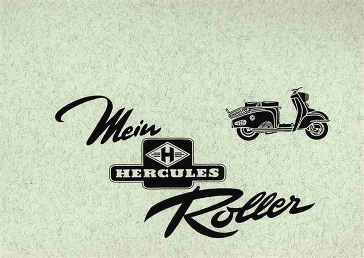 Hercules R200 Roller Betriebsanleitung, Buchcover