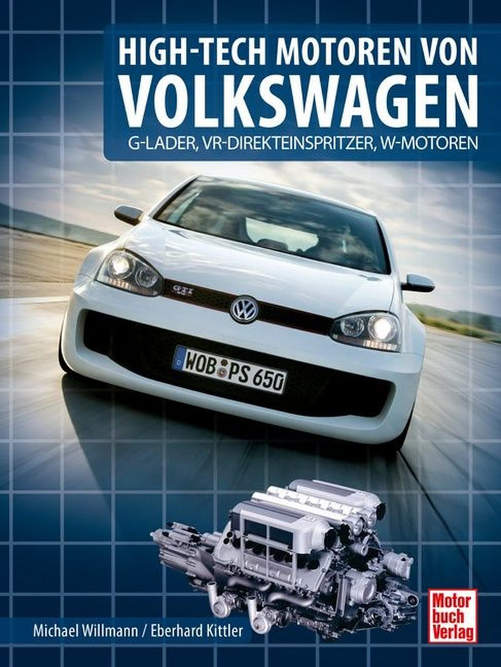 High-Tech Motoren von Volkswagen, Buchcover