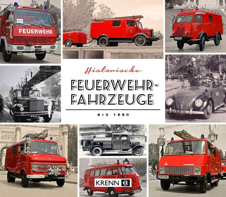 Historische Feuerwehrfahrzeuge bis 1980, Buchcover