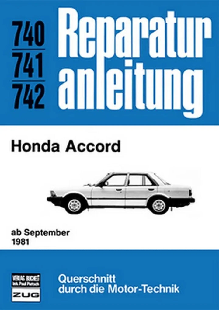 Honda Accord Reparaturanleitung und Werkstatthandbuch - gedrucktes Buch zum Bestpreis! - verwuester.net