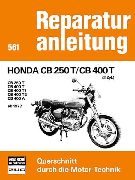 Honda CB 250 T / CB 400 T - Reparaturbuch - gedrucktes Buch zum Bestpreis! - verwuester.net