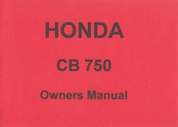 Honda CB750K Owner&