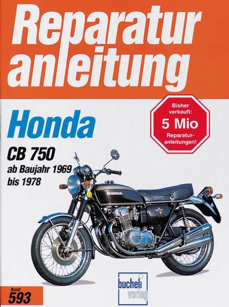 Honda CB 750 K0 / K1 / K2 / K6 / K7 / F1 / F2 - Reparaturbuch - gedrucktes Buch zum Bestpreis! - verwuester.net
