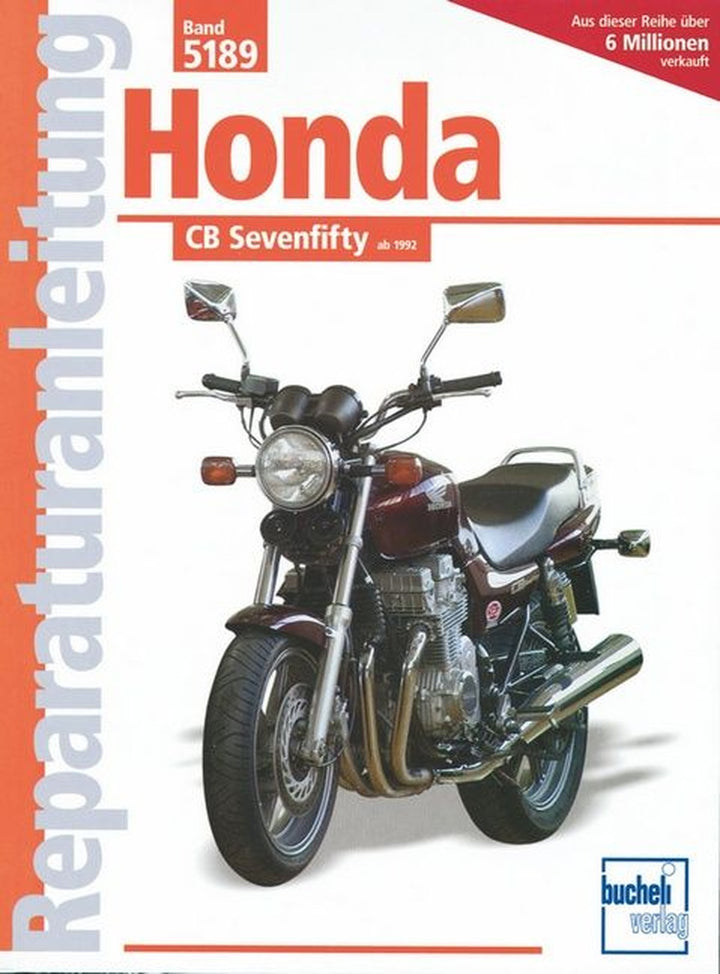 Honda CB Sevenfifty ab 1992 - Reparaturbuch, Buchcover