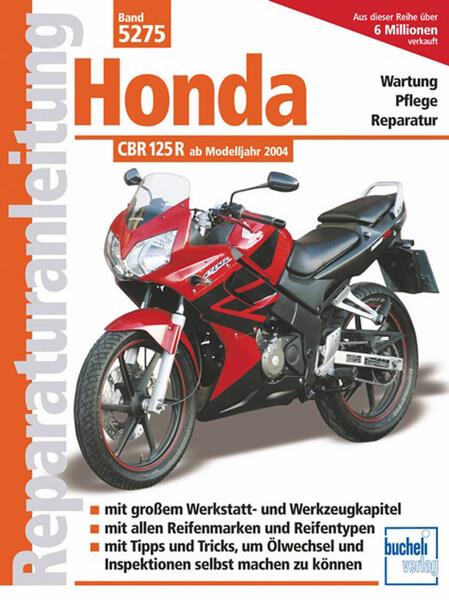 Honda CBR125R Reparaturanleitung - gedrucktes Buch zum Bestpreis! - verwuester.net