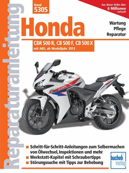 Honda CBR500R Reparaturanleitung - gedrucktes Buch zum Bestpreis! - verwuester.net