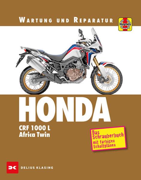 Honda CRF1000L Africa Twin - Reparaturbuch - gedrucktes Buch zum Bestpreis! - verwuester.net
