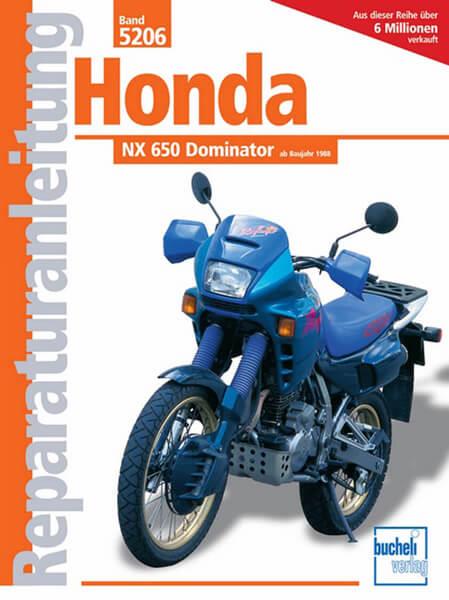 Honda NX 650 Dominator - Reparaturbuch - gedrucktes Buch zum Bestpreis! - verwuester.net