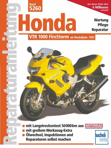 Honda VTR 1000 FireStorm - Reparaturbuch - gedrucktes Buch zum Bestpreis! - verwuester.net