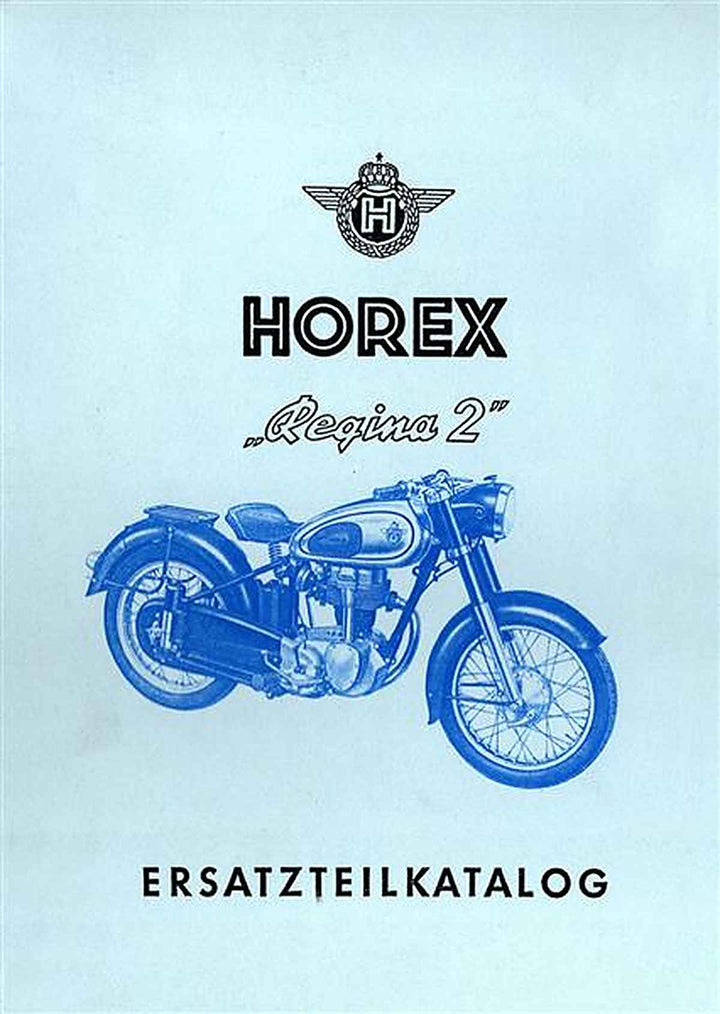 Horex Regina 2 Ersatzteilkatalog, Buchcover