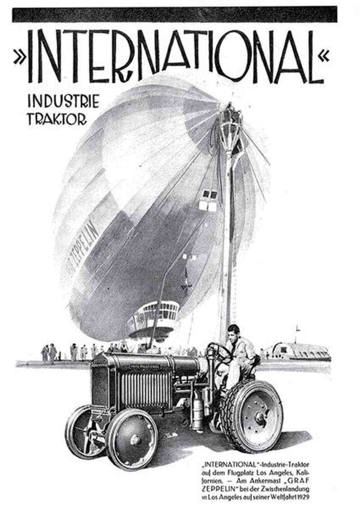 International Industrie Traktor Prospekt, Buchcover