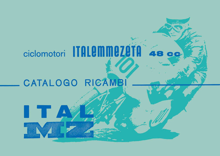 Italjet Italemmezeta 48 ccm Catalogo Ricambi, Buchcover