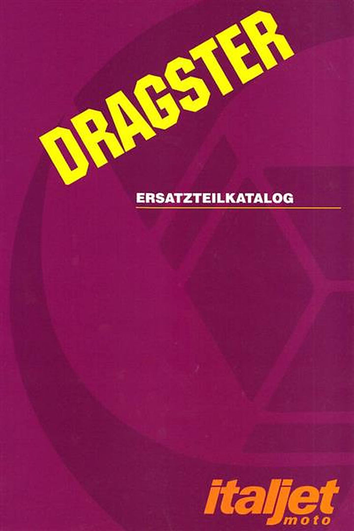 Italjet Dragster, Ersatzteilkatalog, Buchcover