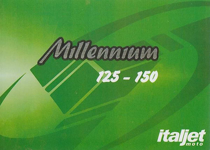 Italjet Millenium 125 - 150, Betriebsanleitung, Buchcover