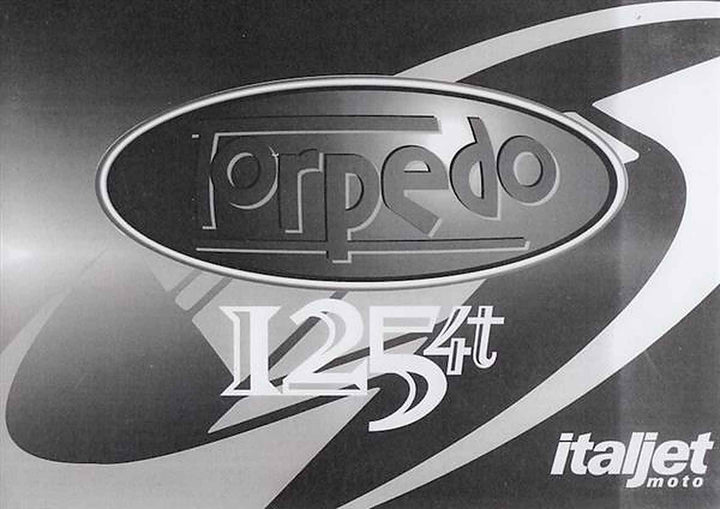 Italjet Torpedo 125 4t ,Betriebsanleitung, Buchcover